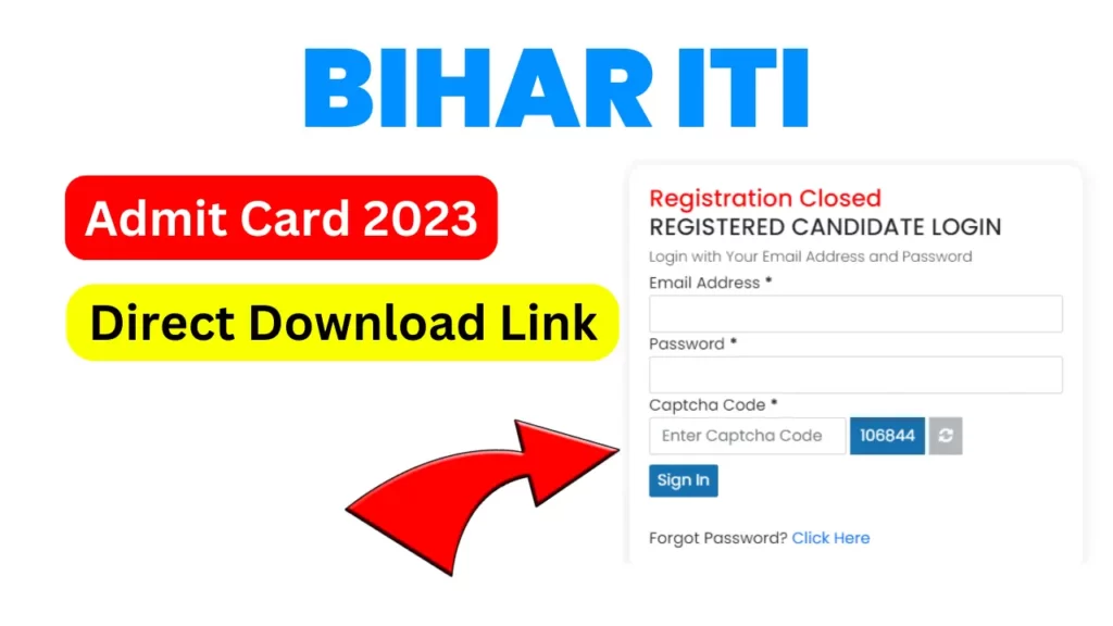 Bihar ITICAT Admit Card 2023 (जारी): Download Direct Link