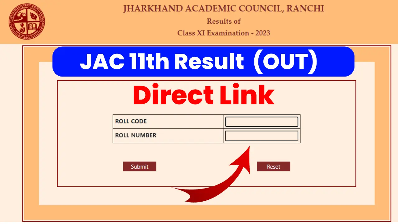 JAC 11th Result 2023 Direct Link